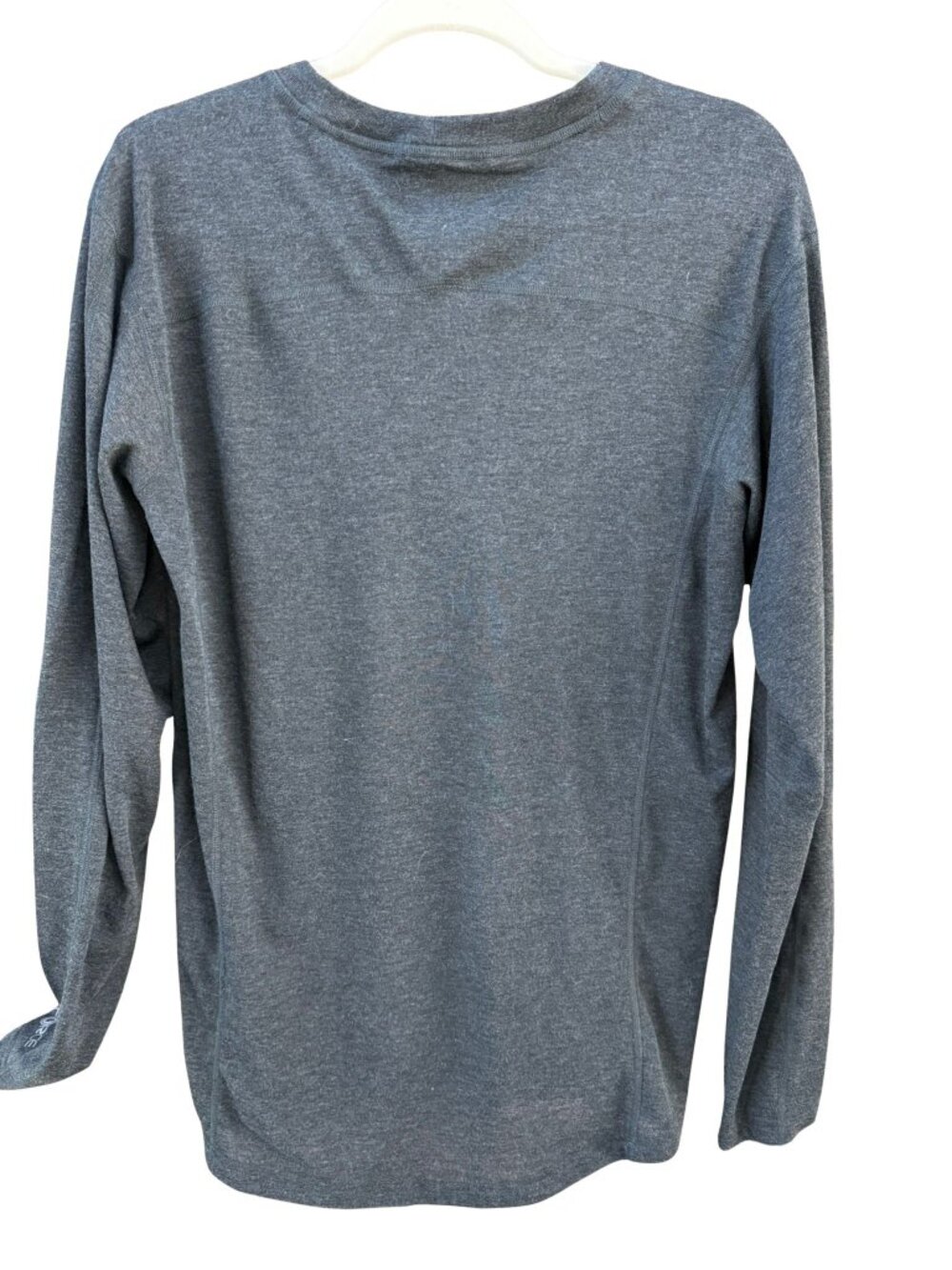 Carhartt Force Gray Performance Long Sleeve Shirt Size Large Moisture Wicking - Picture 2 of 6